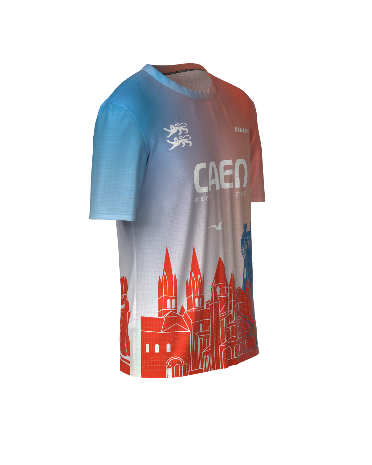 Maillots trail-running PRECOMMANDE - FALKON MEN CAEN - 5 - kinetik