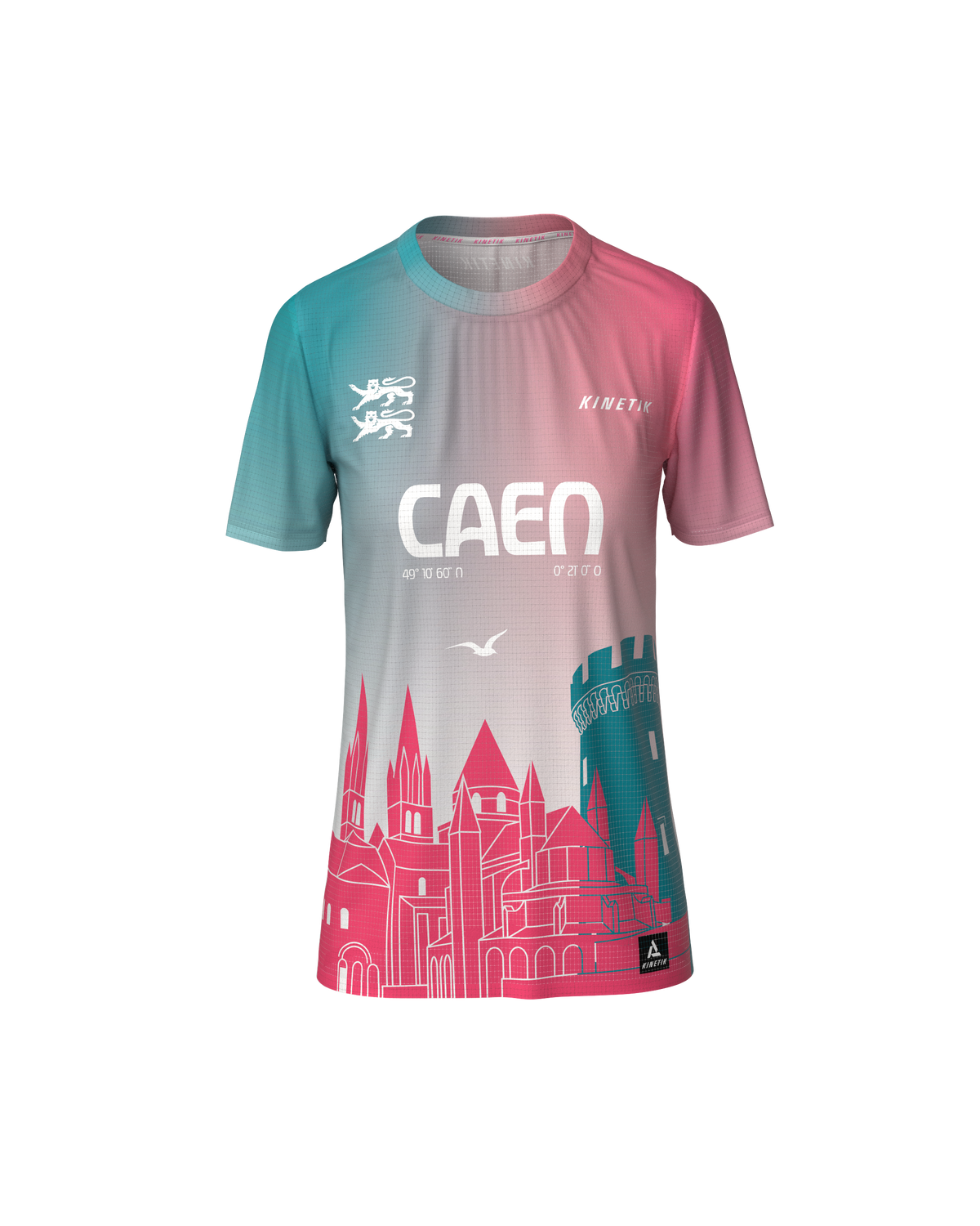 Maillots trail-running PRECOMMANDE - FALKON WOMEN CAEN - 4 - kinetik