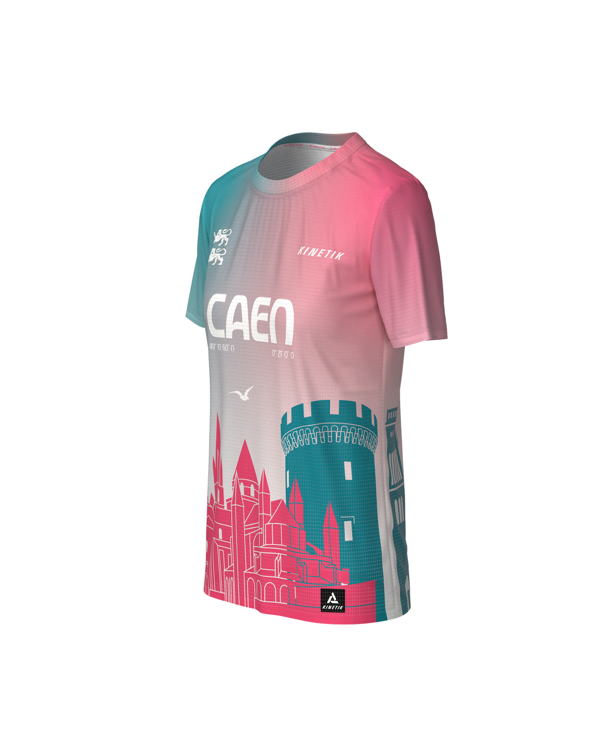 Maillots trail-running PRECOMMANDE - FALKON WOMEN CAEN - 1 - kinetik
