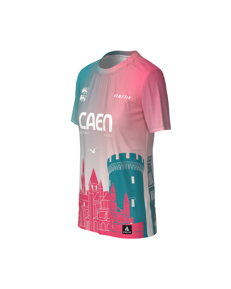Maillots trail-running PRECOMMANDE - FALKON WOMEN CAEN - 1 - kinetik