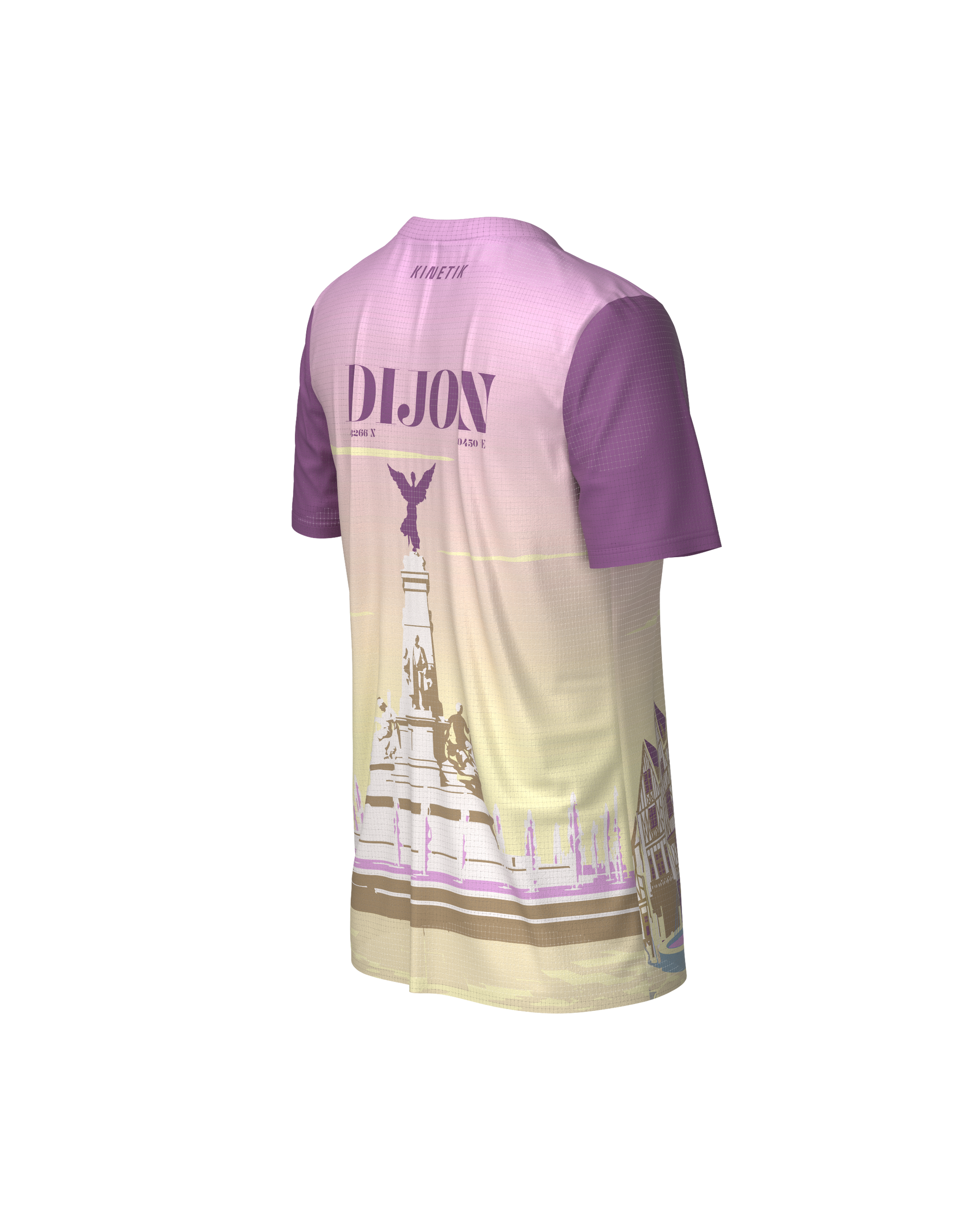 PRECOMMANDE - FALKON WOMEN DIJON - Tee-shirts - maillot manches courtes trail-running femme - kinetik-adrenalink