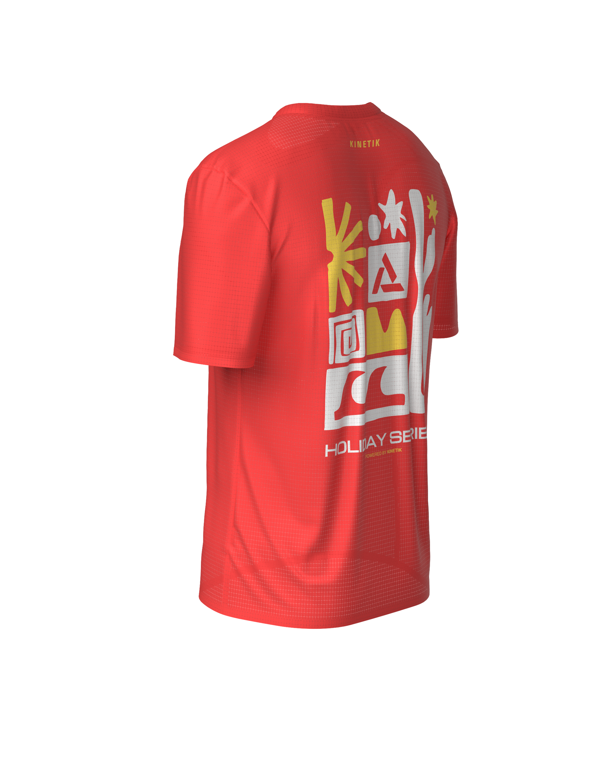 PRE-ORDER - FALKON MEN SERIES RED - T-shirts -kinetik short-sleeve trail-running shirt -kinetik-kinetik