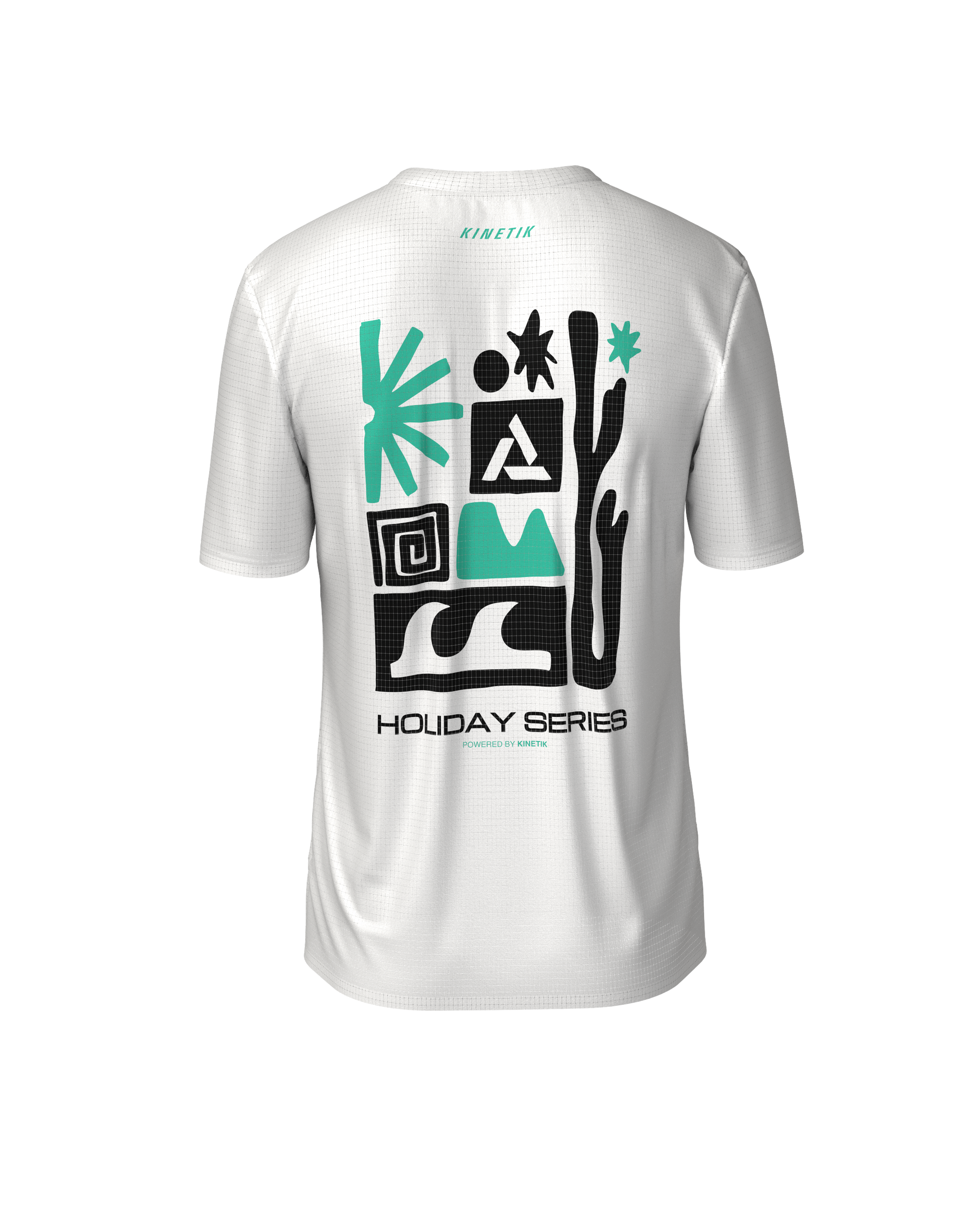 RESERVA - FALKON HOLIDAY SERIES WHITE - Camisetas - Camiseta de manga corta para trail running parakinetik