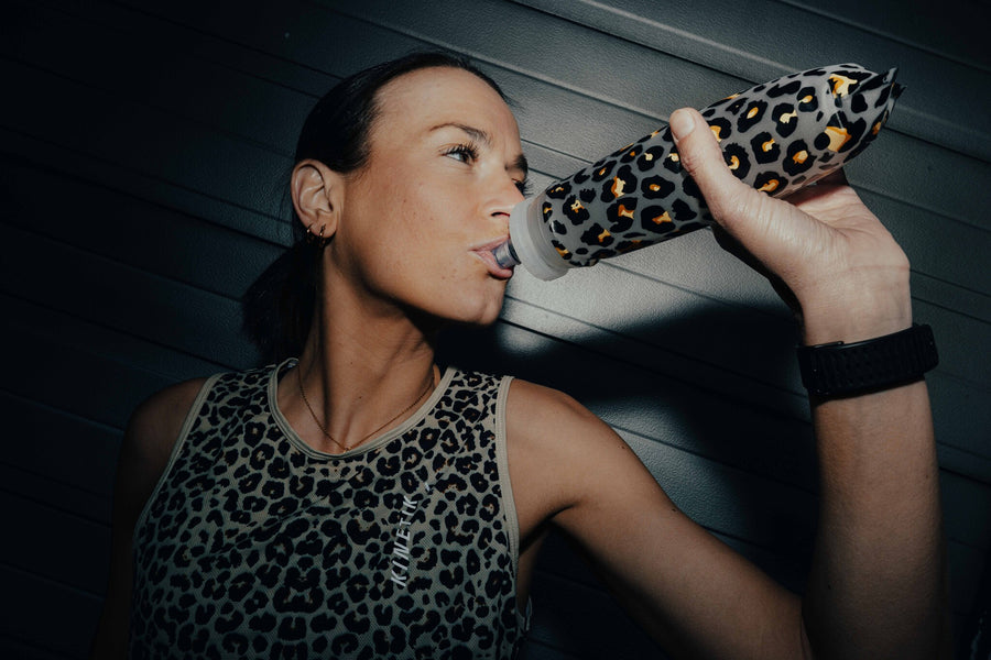 AKUAFLASK 500 ML LEOPARD - Flasques Souples trail-running - 2 - kinetik-adrenalink