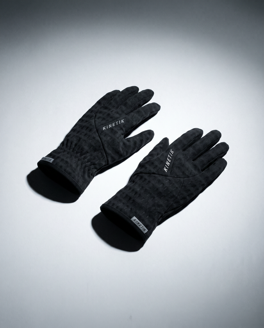 GLOVES HEXAFLOW NEUTRAL BLACK - Gants trail-running - 1 - kinetik-adrenalink