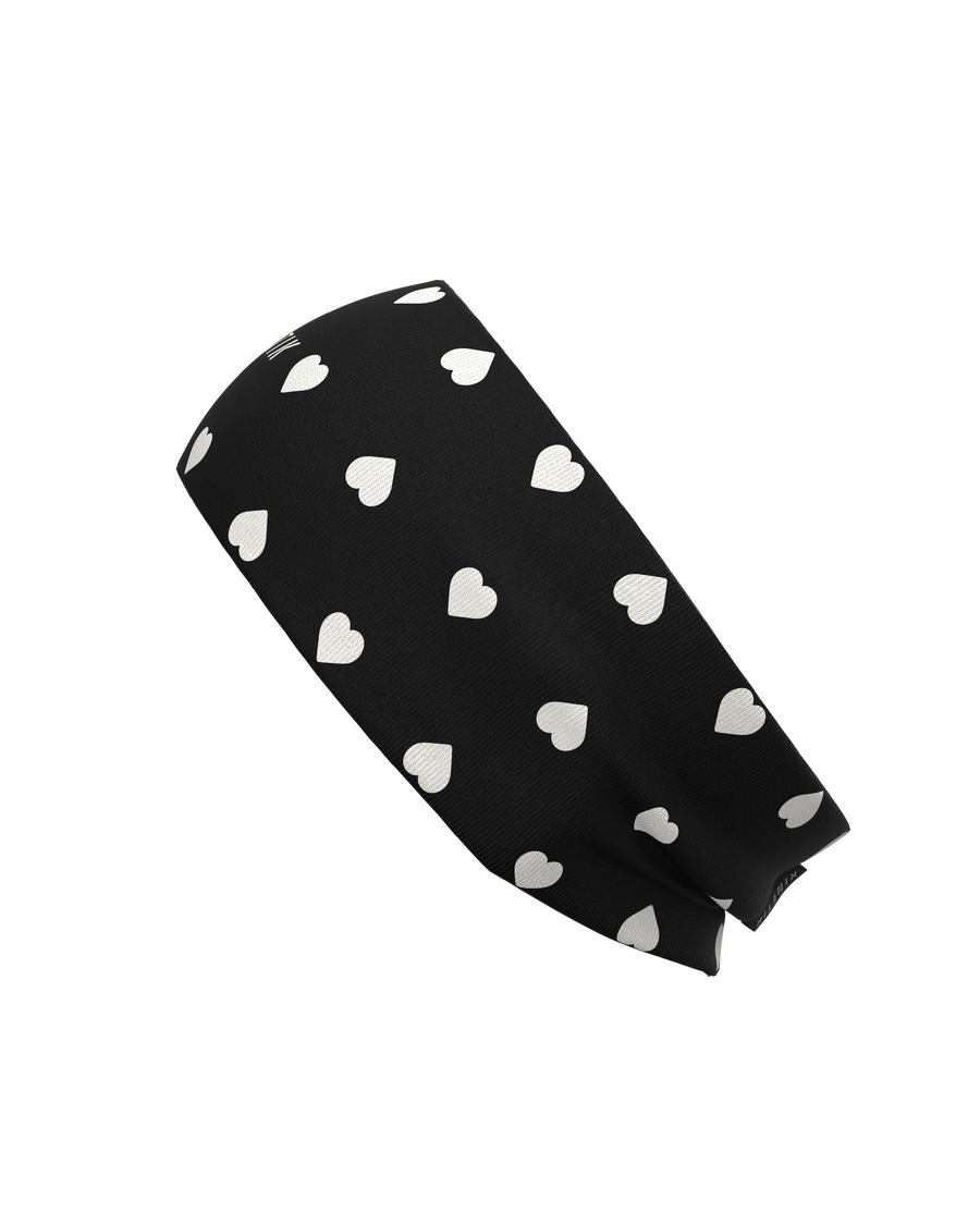 HEADBAND HEARTRUNNEUSE BLACK