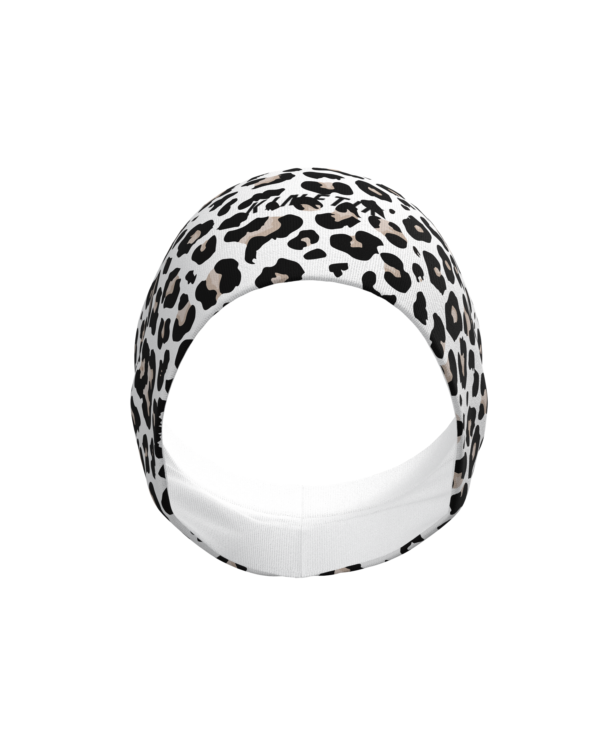 HEADBAND LEOPARD SNOW