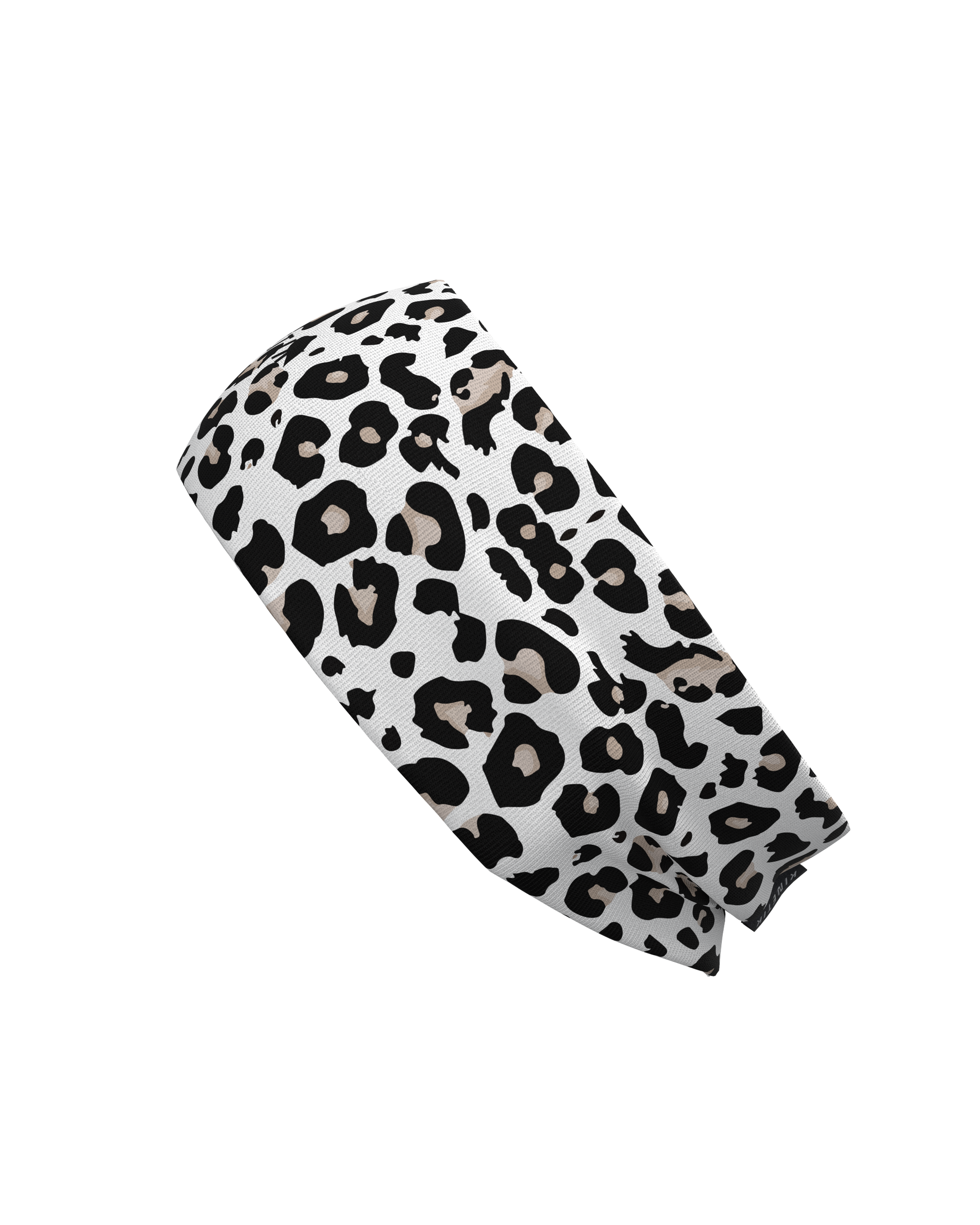 HEADBAND LEOPARD SNOW