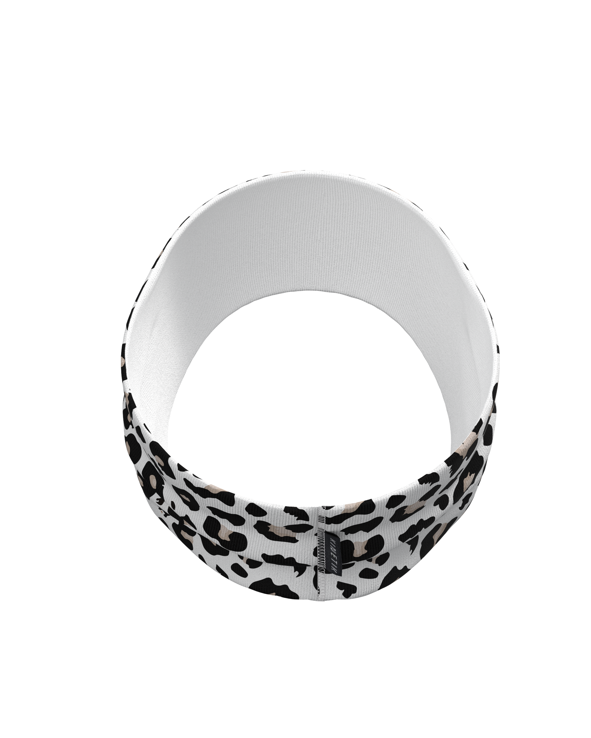 HEADBAND LEOPARD SNOW