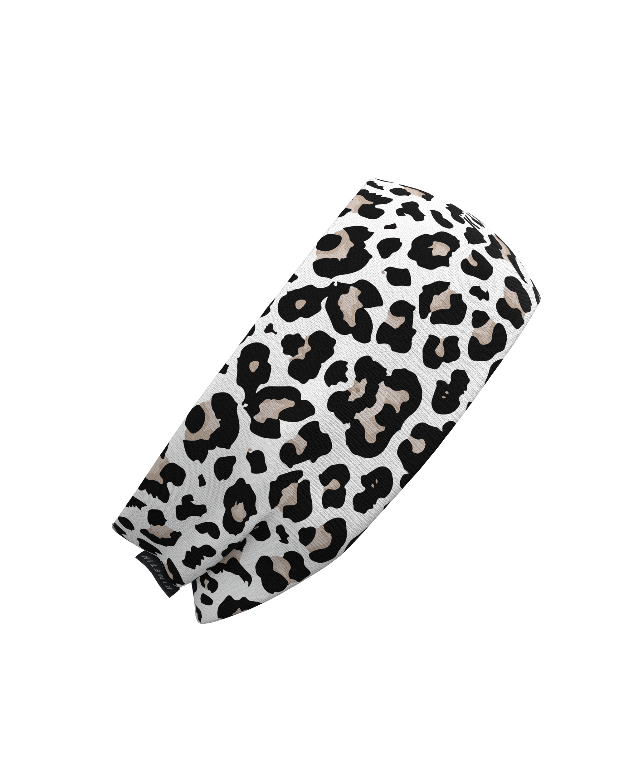 HEADBAND LEOPARD SNOW