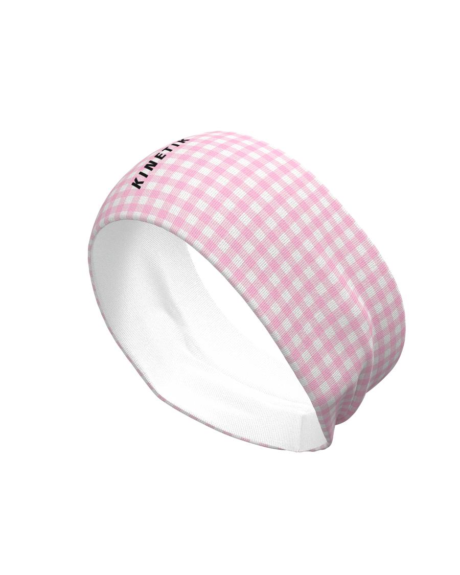 HEADBAND VICHY PINK