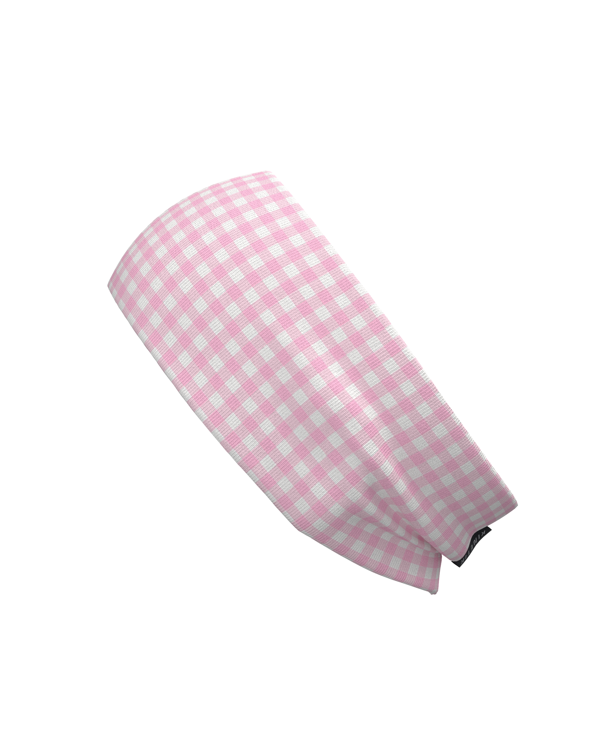 HEADBAND VICHY PINK