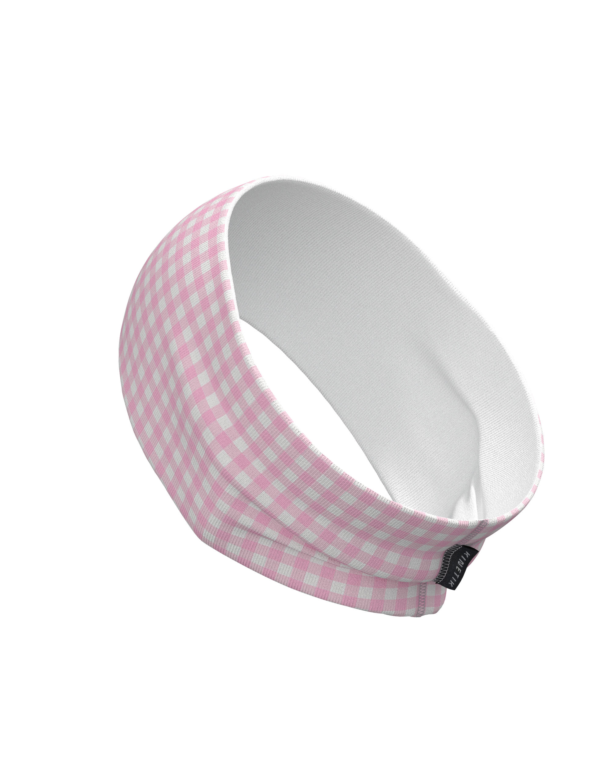 HEADBAND VICHY PINK