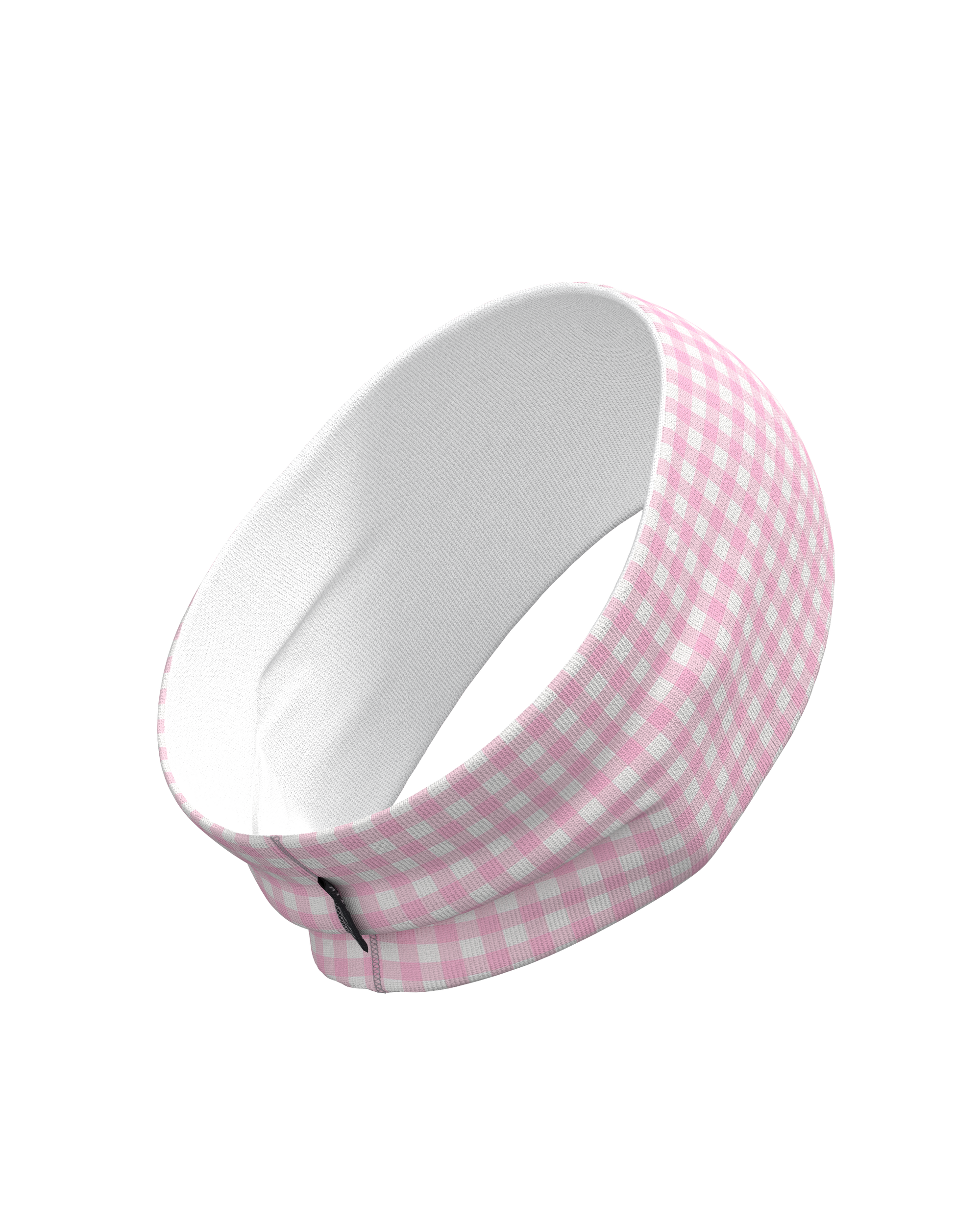 HEADBAND VICHY PINK