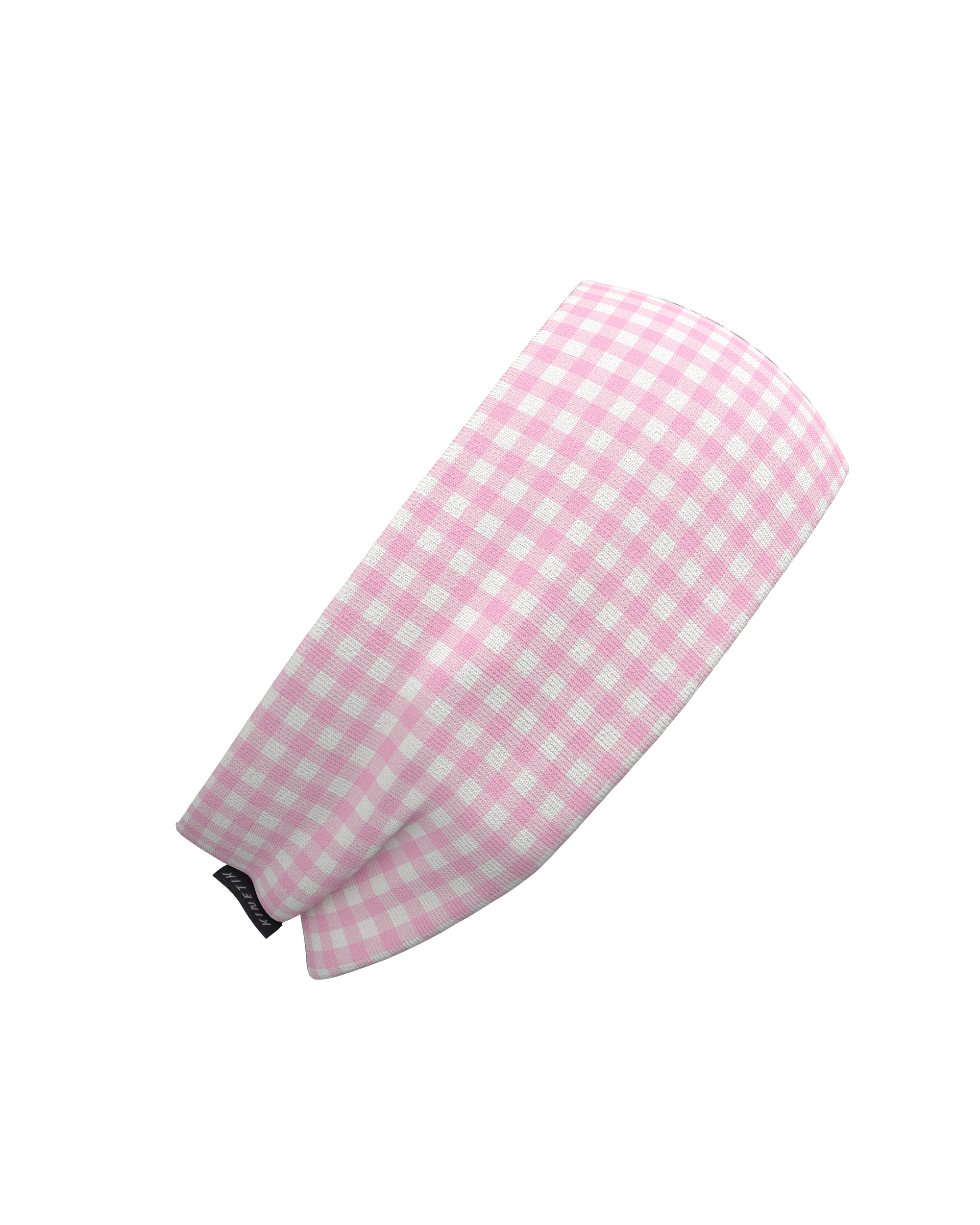 HEADBAND VICHY PINK
