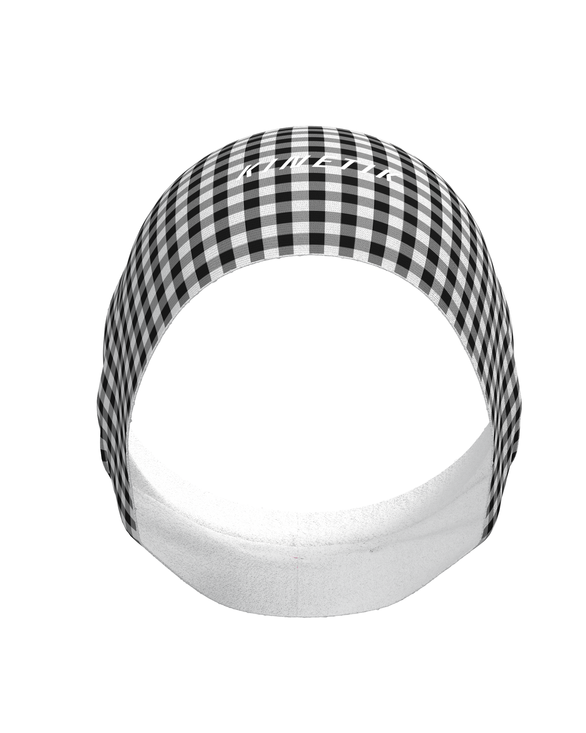 HEADBAND VICHY VELOURS