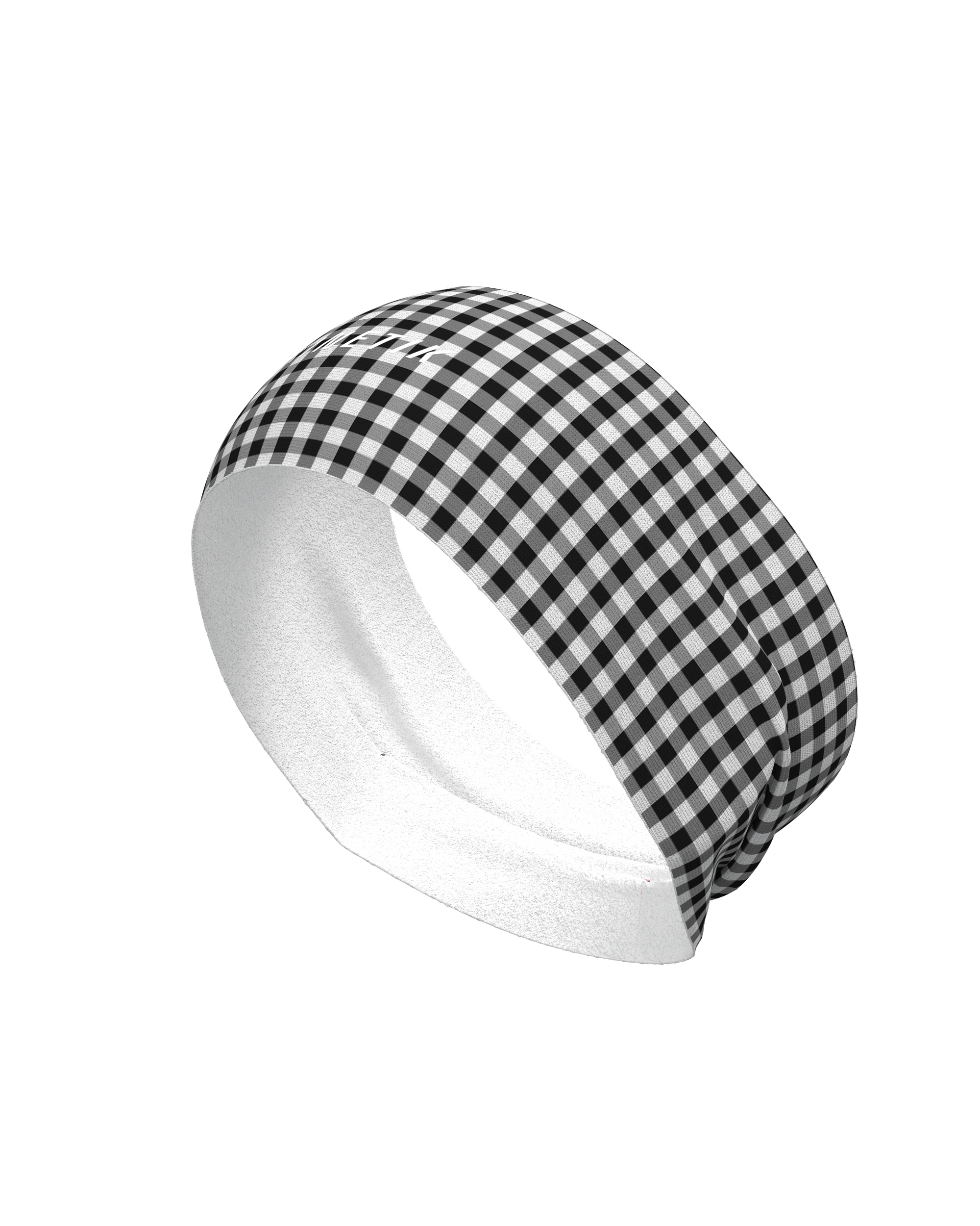 HEADBAND VICHY VELOURS