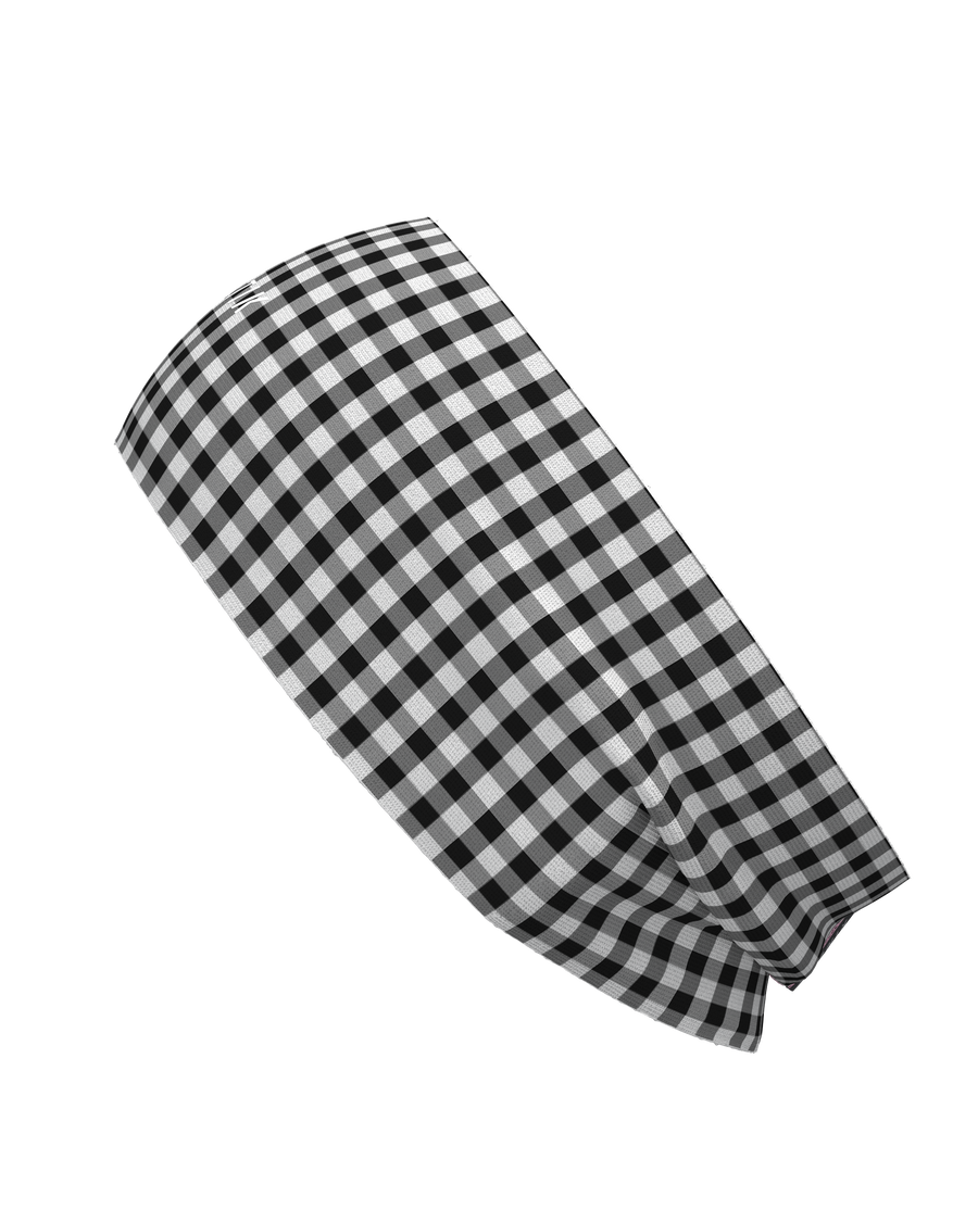 HEADBAND VICHY VELOURS