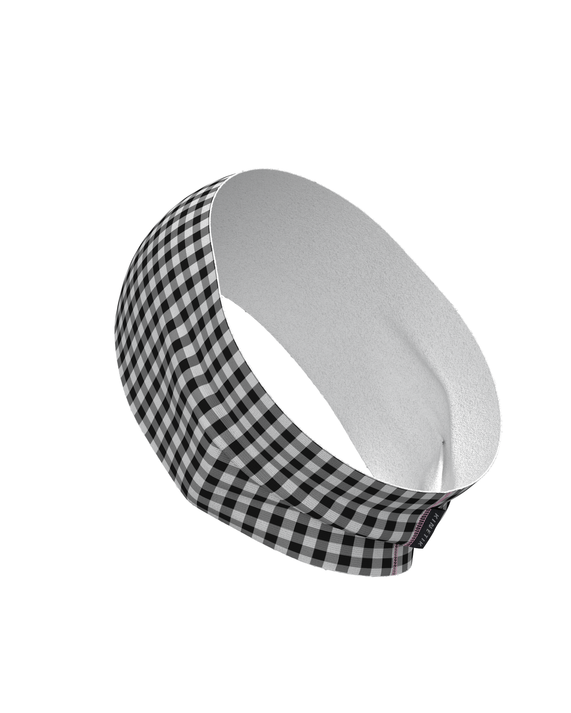 HEADBAND VICHY VELOURS