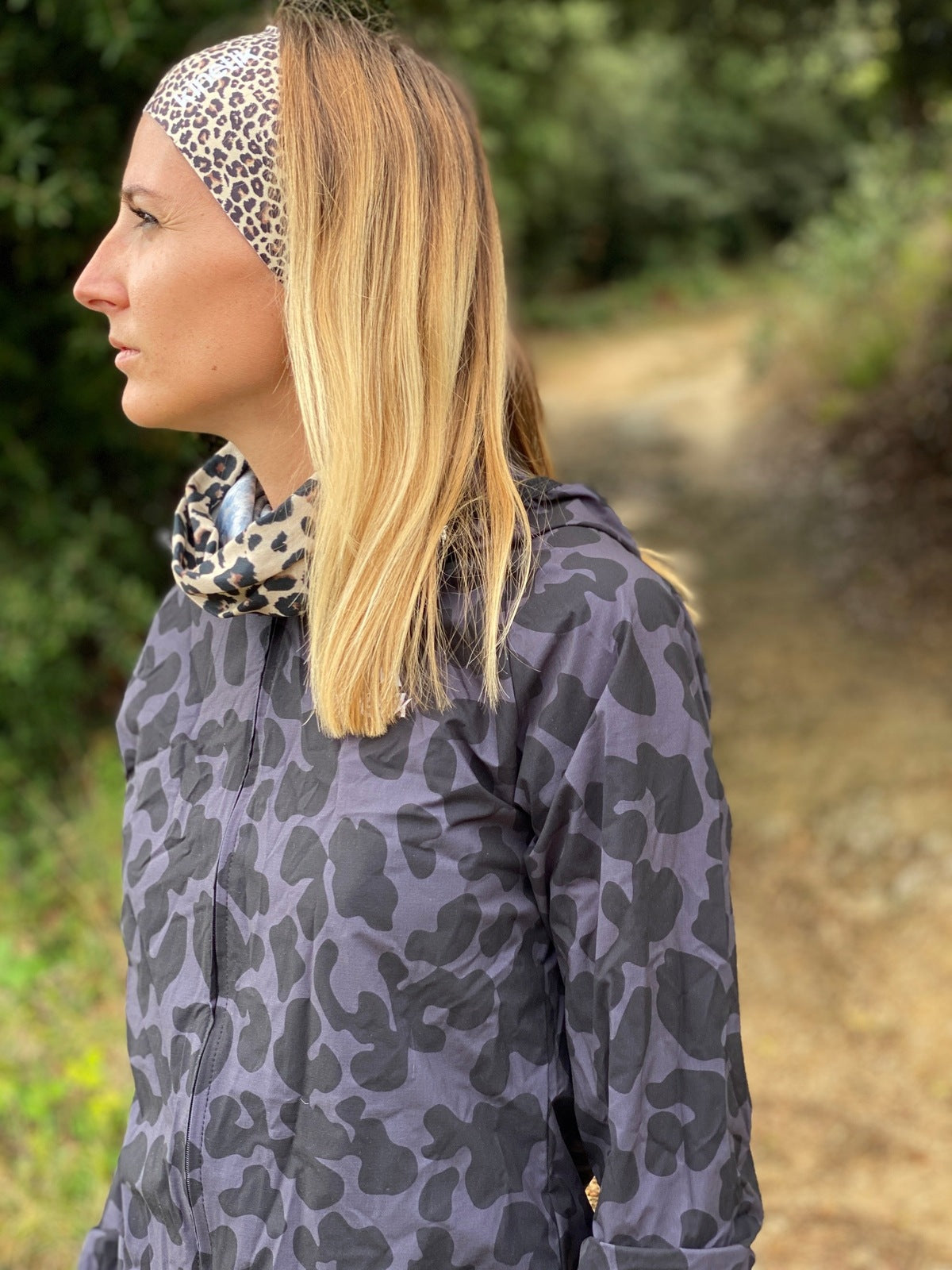 HEADBAND WINTERLING LEOPARD