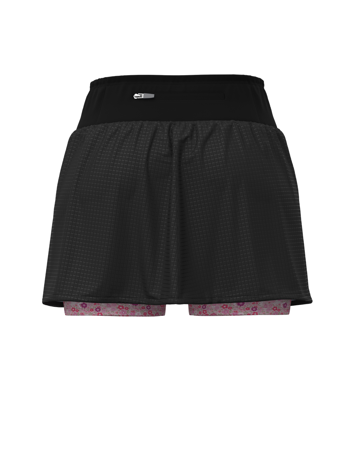 AEROK SKIRT FLORAL BLACK - Jupes trail-running - 7 - kinetik-adrenalink