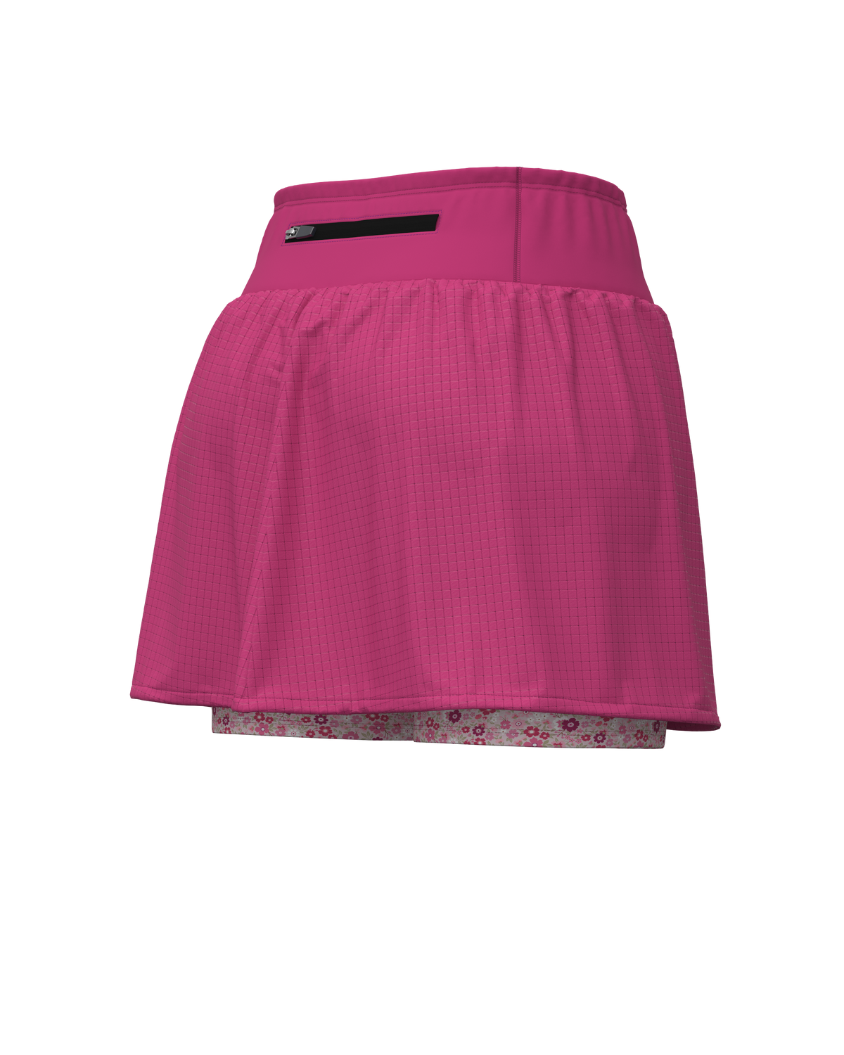AEROK SKIRT FLORAL MELLOW ROSE - Jupes trail-running - 6 - kinetik-adrenalink