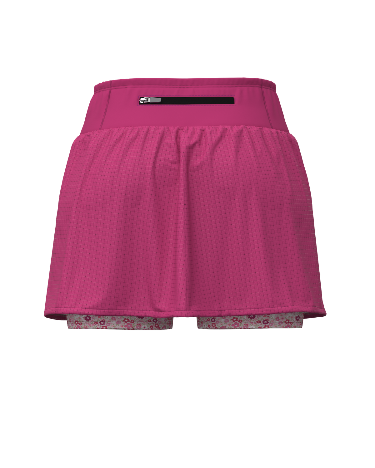 AEROK SKIRT FLORAL MELLOW ROSE - Jupes trail-running - 7 - kinetik-adrenalink