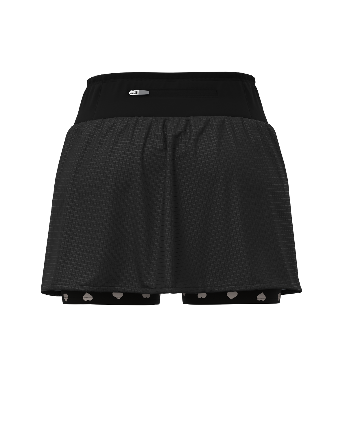 AEROK SKIRT HEARTRUNNEUSE BLACK - Jupes trail-running - 7 - kinetik-adrenalink