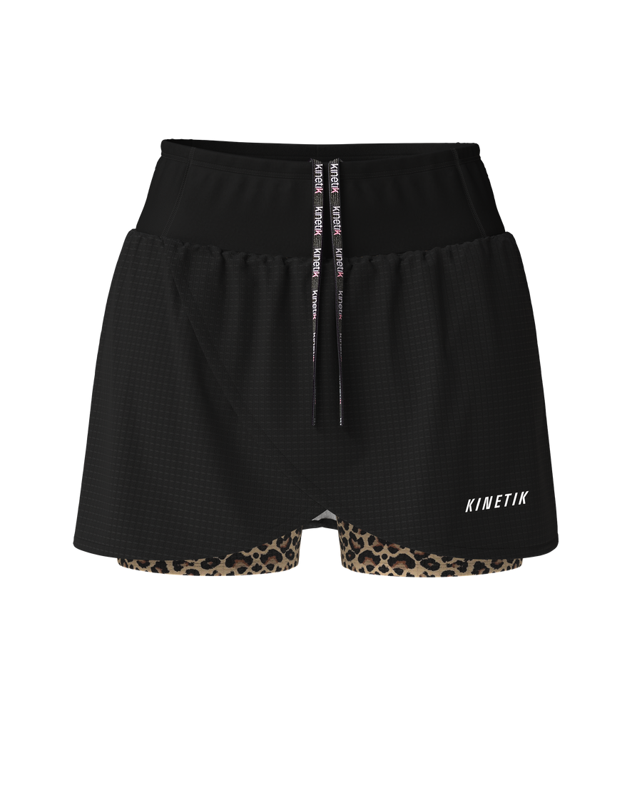 AEROK SKIRT LEOPARD - Jupes trail-running - 3 - kinetik-adrenalink