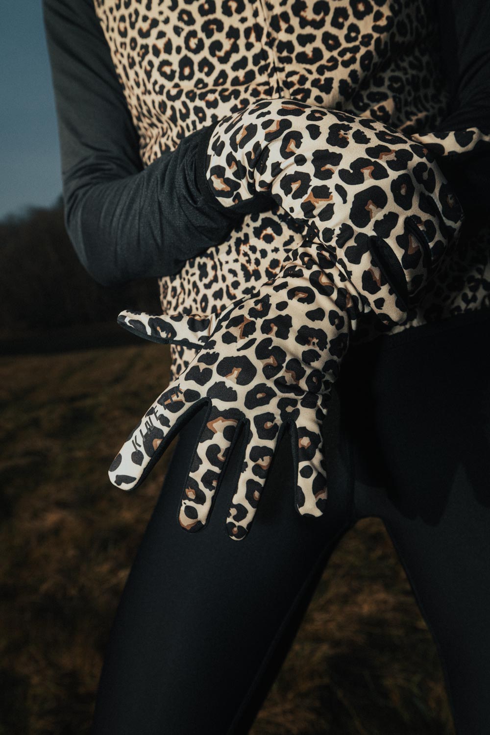 GLOVES LEOPARD