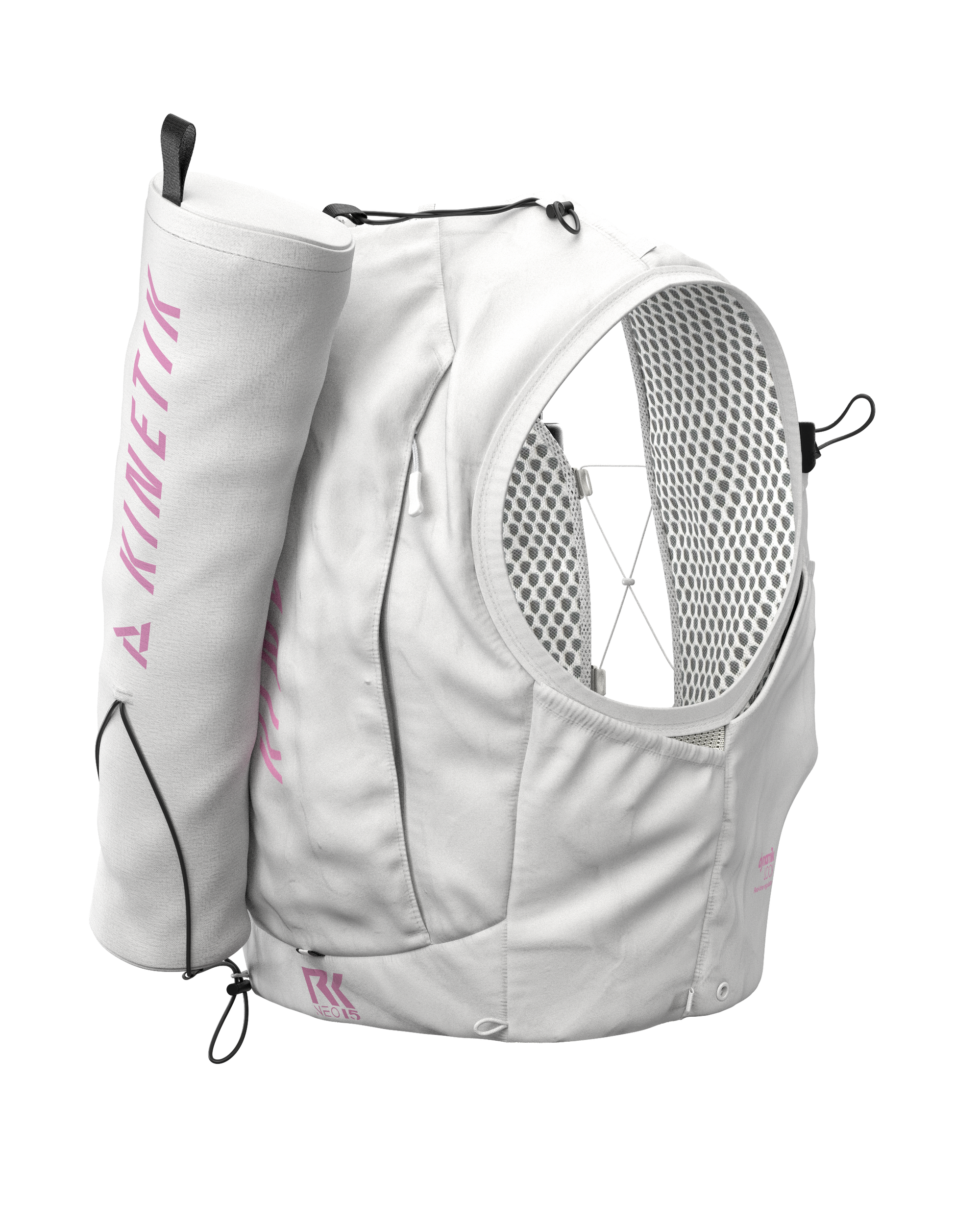 PACK RK15 NEO WHITE PINK + KARKOIS + FLASQUES