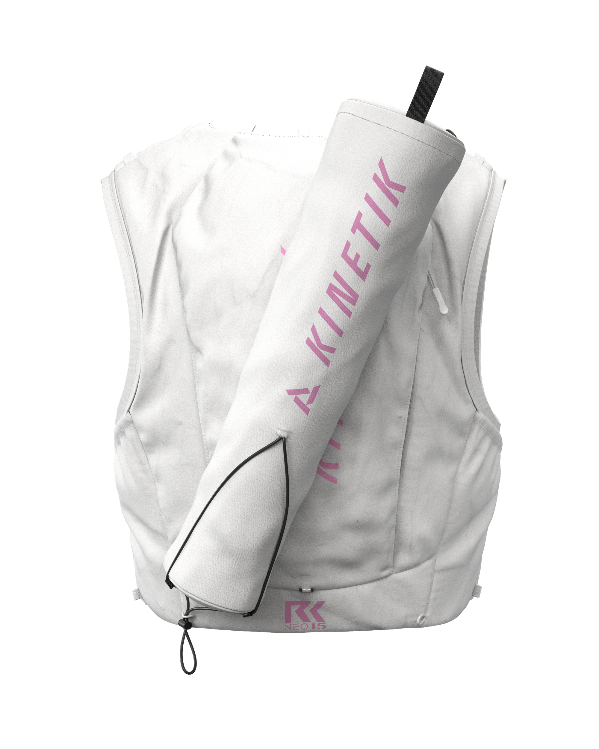 PACK RK15 NEO WHITE PINK + KARKOIS + FLASQUES