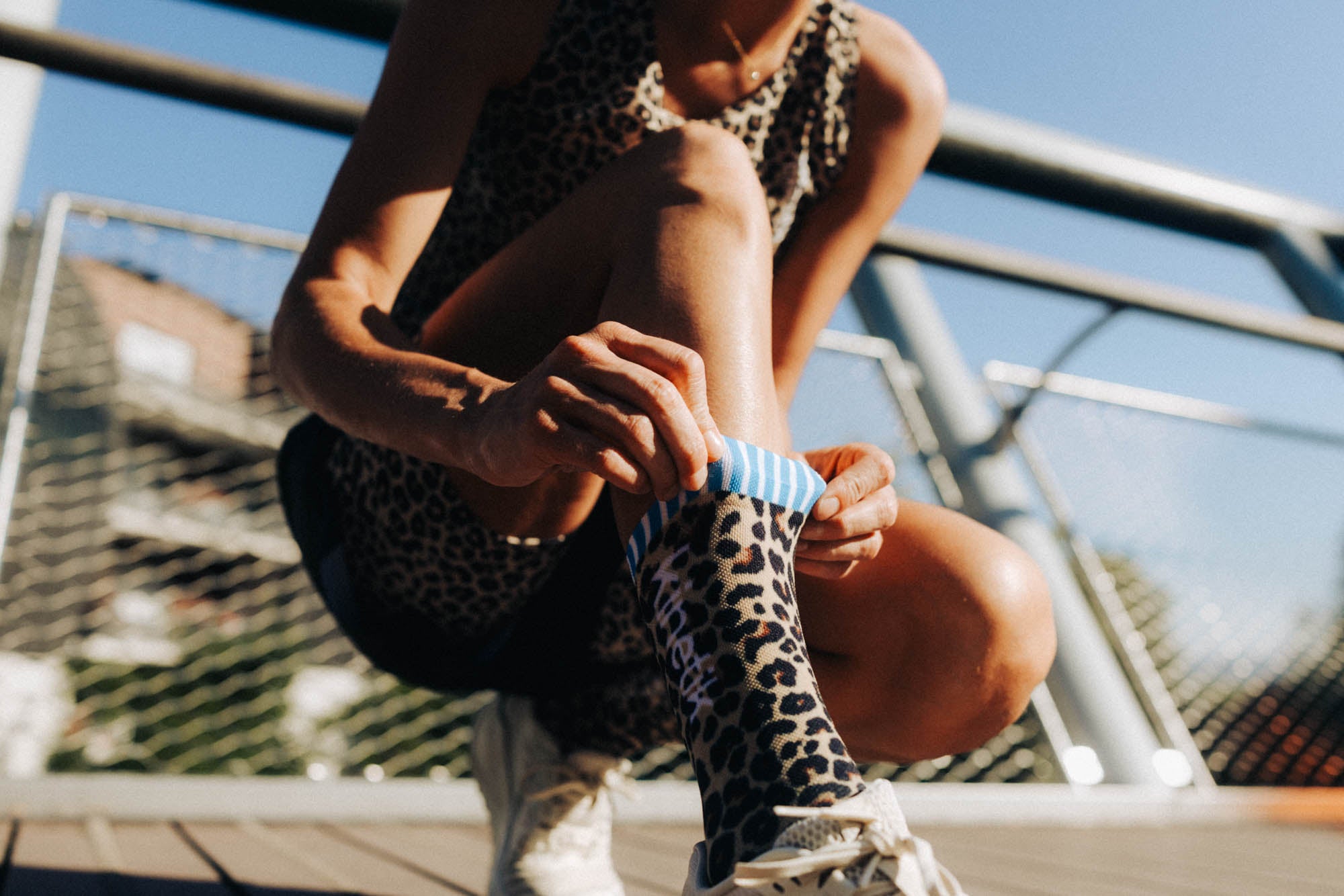 FULLKROSS SOCKS LEOPARD x Marinière