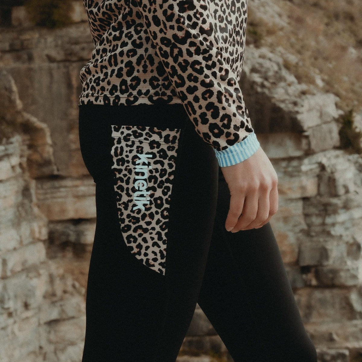 LEGGING ULTRA LEOPARD - Legging trail-running - 2 - kinetik-adrenalink