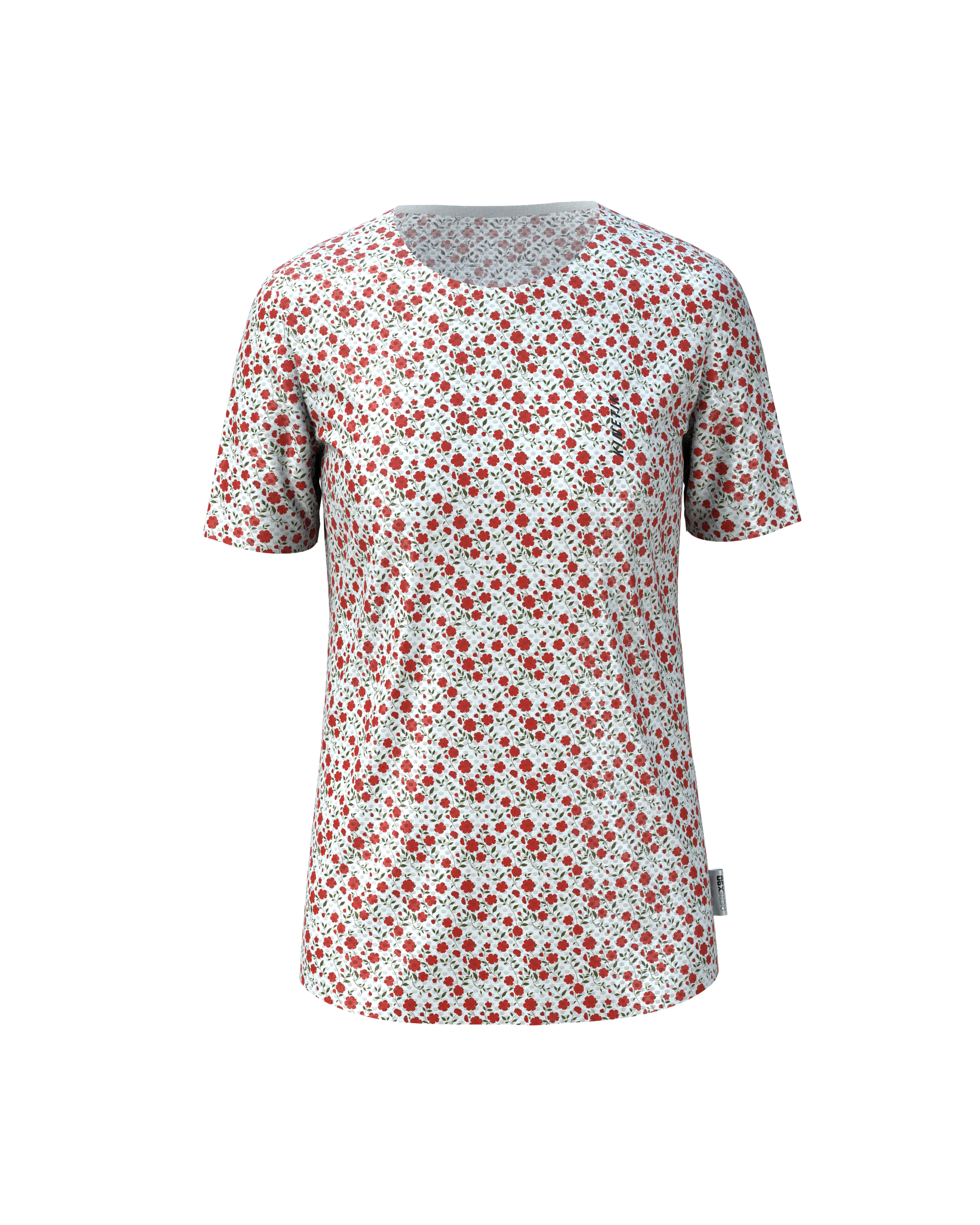 MAVRIK .90 COQUELICOT - Camisetas - camiseta de manga corta para trail running para mujer - kinetik
