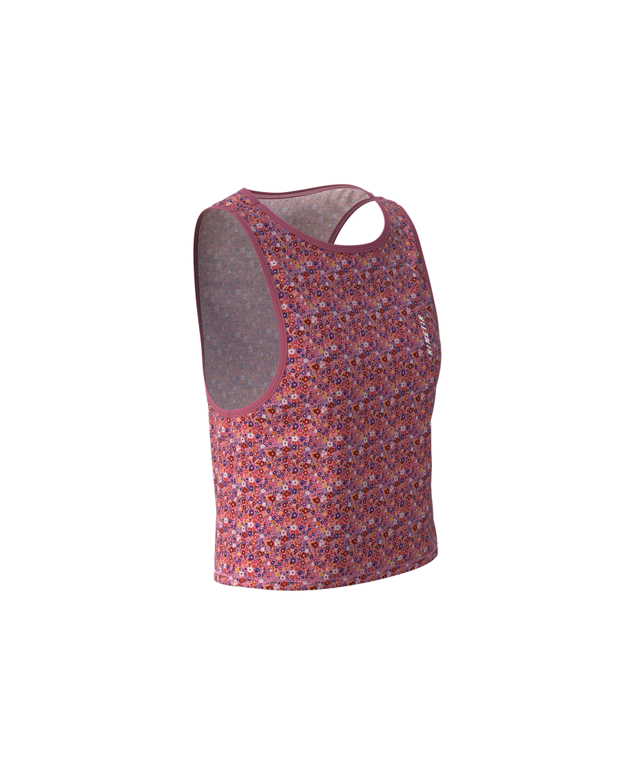 MAVRIK CROP TOP FLORAL CHERRY