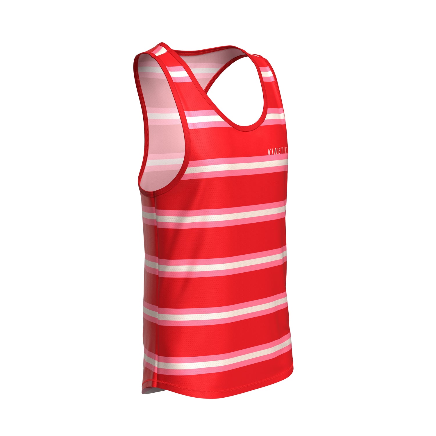 MAVRIK SL WOMEN RED CREAM STRIPE