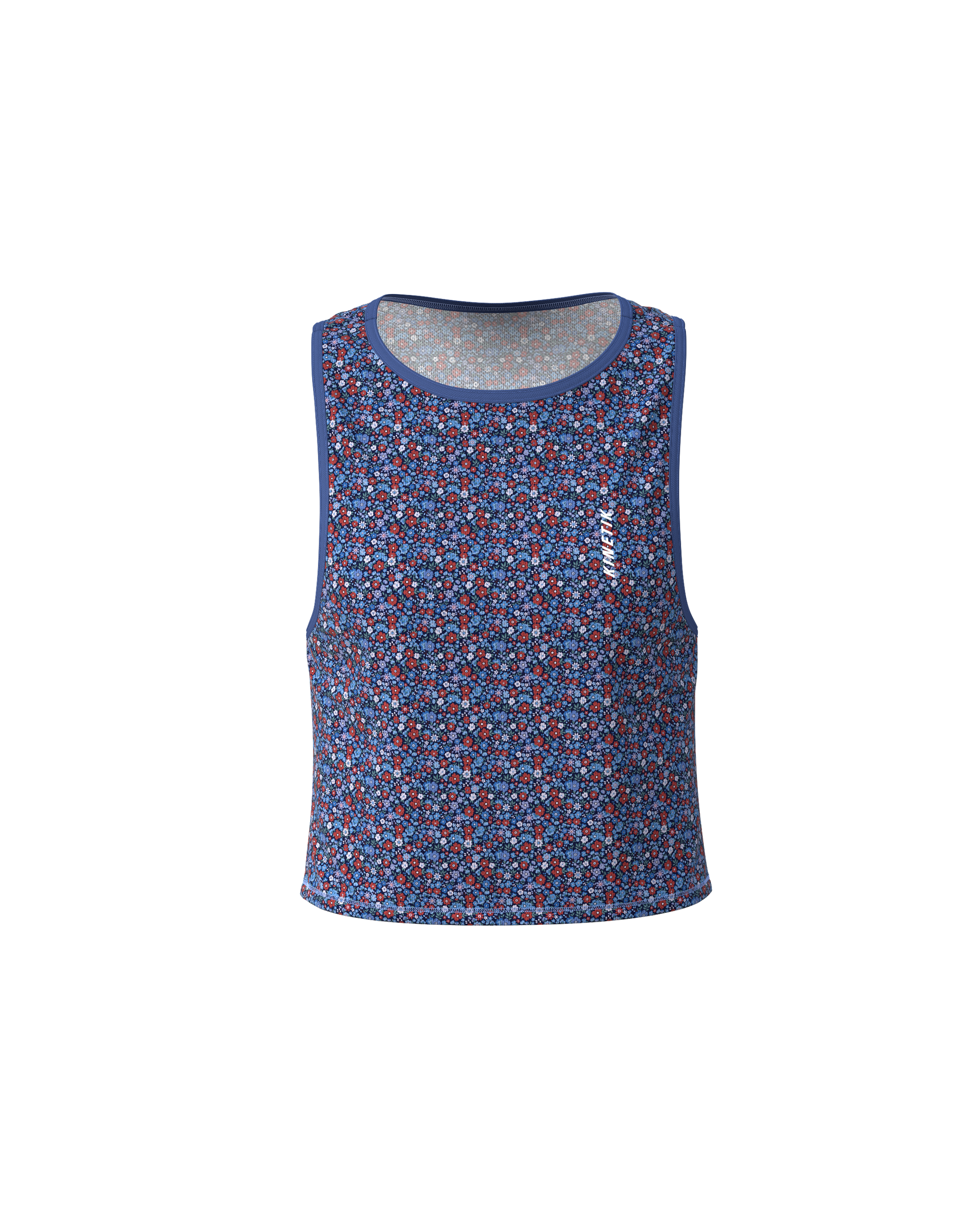 MAVRIK FLORAL PROVENCE CROP TOP