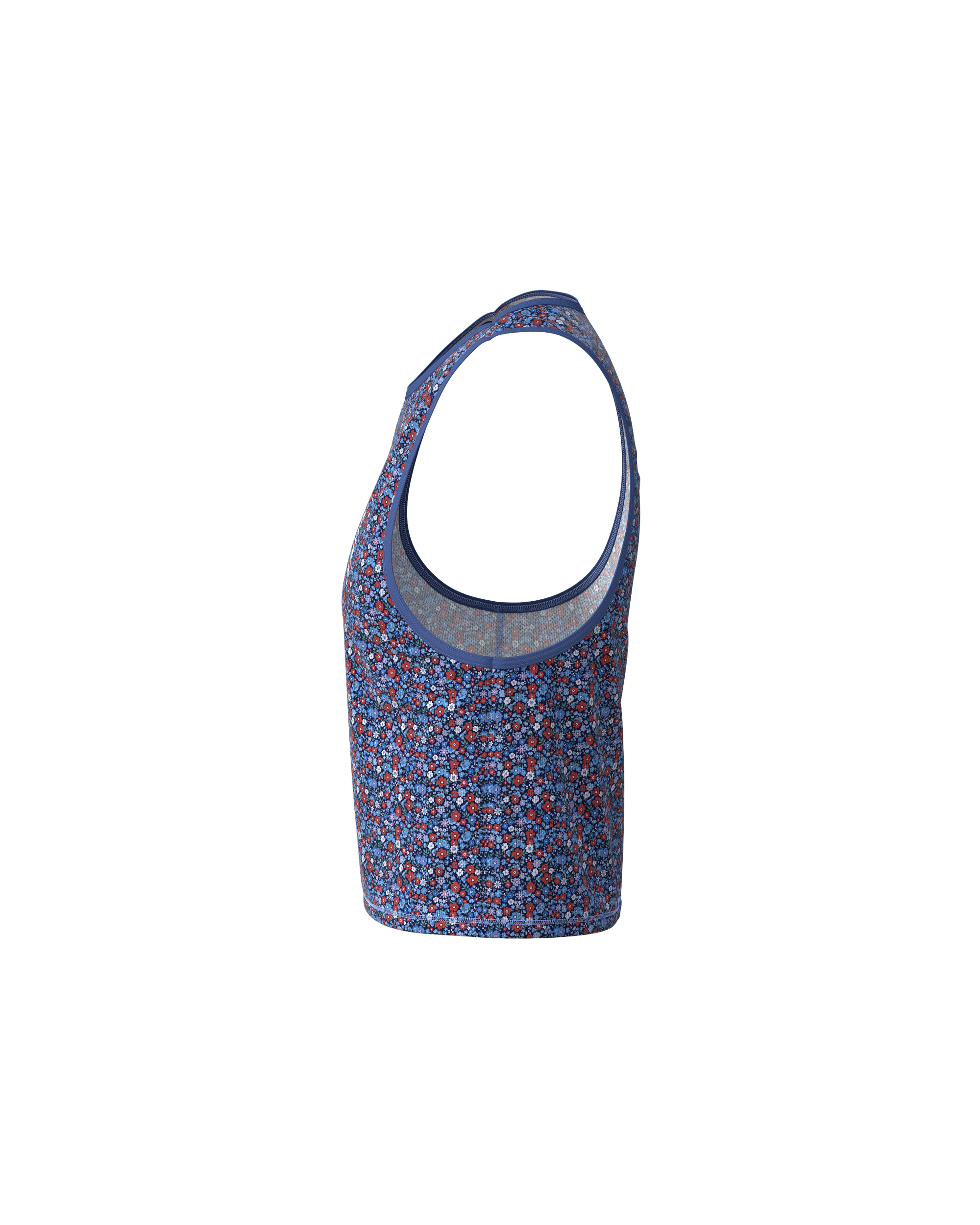 MAVRIK FLORAL PROVENCE CROP TOP
