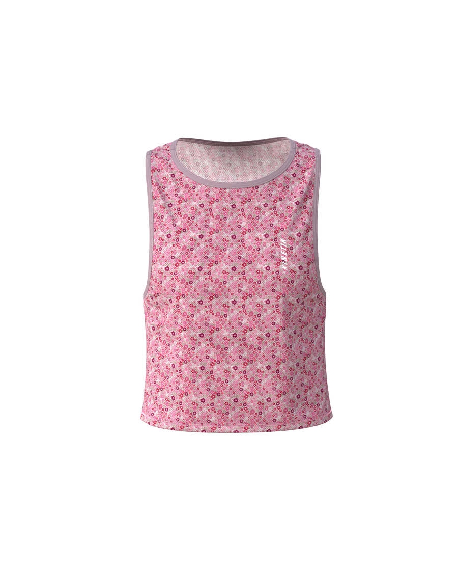 MAVRIK CROP TOP FLORAL MELLOW ROSE