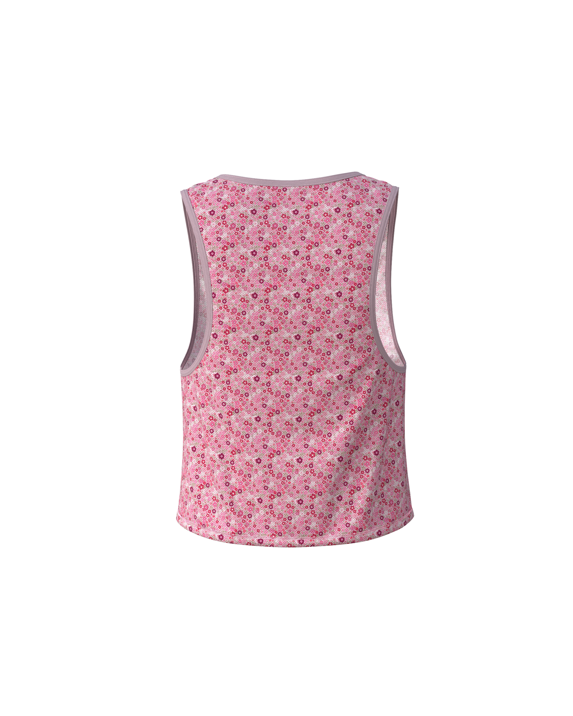 MAVRIK CROP TOP FLORAL MELLOW ROSE