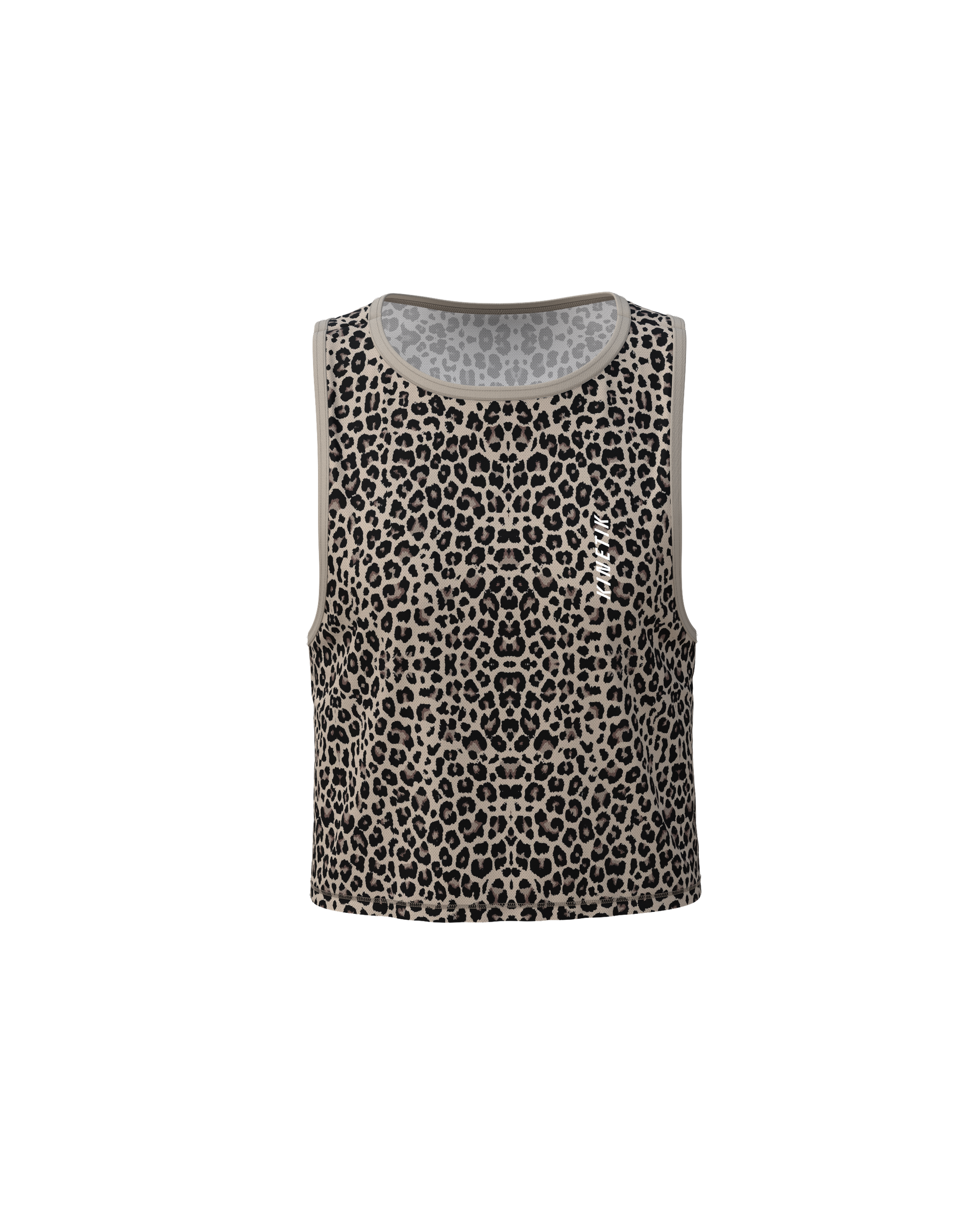 MAVRIK LEOPARD CROP TOP