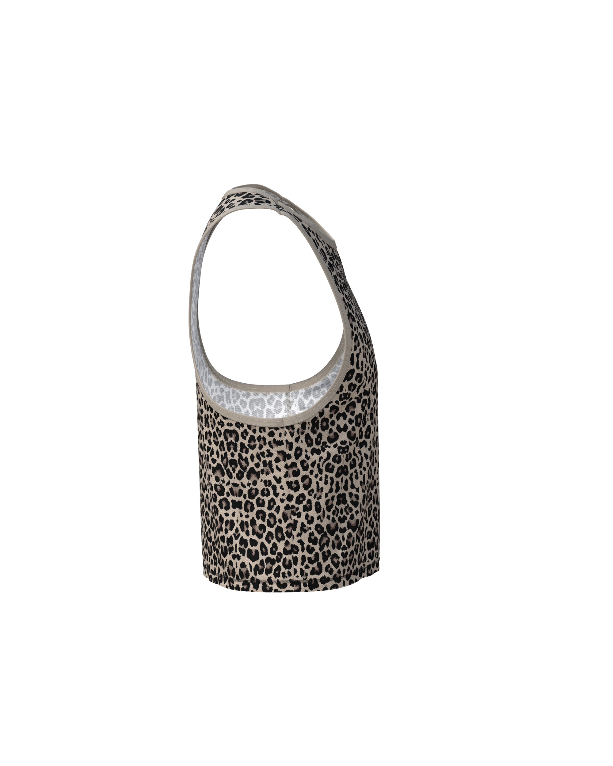 MAVRIK LEOPARD CROP TOP
