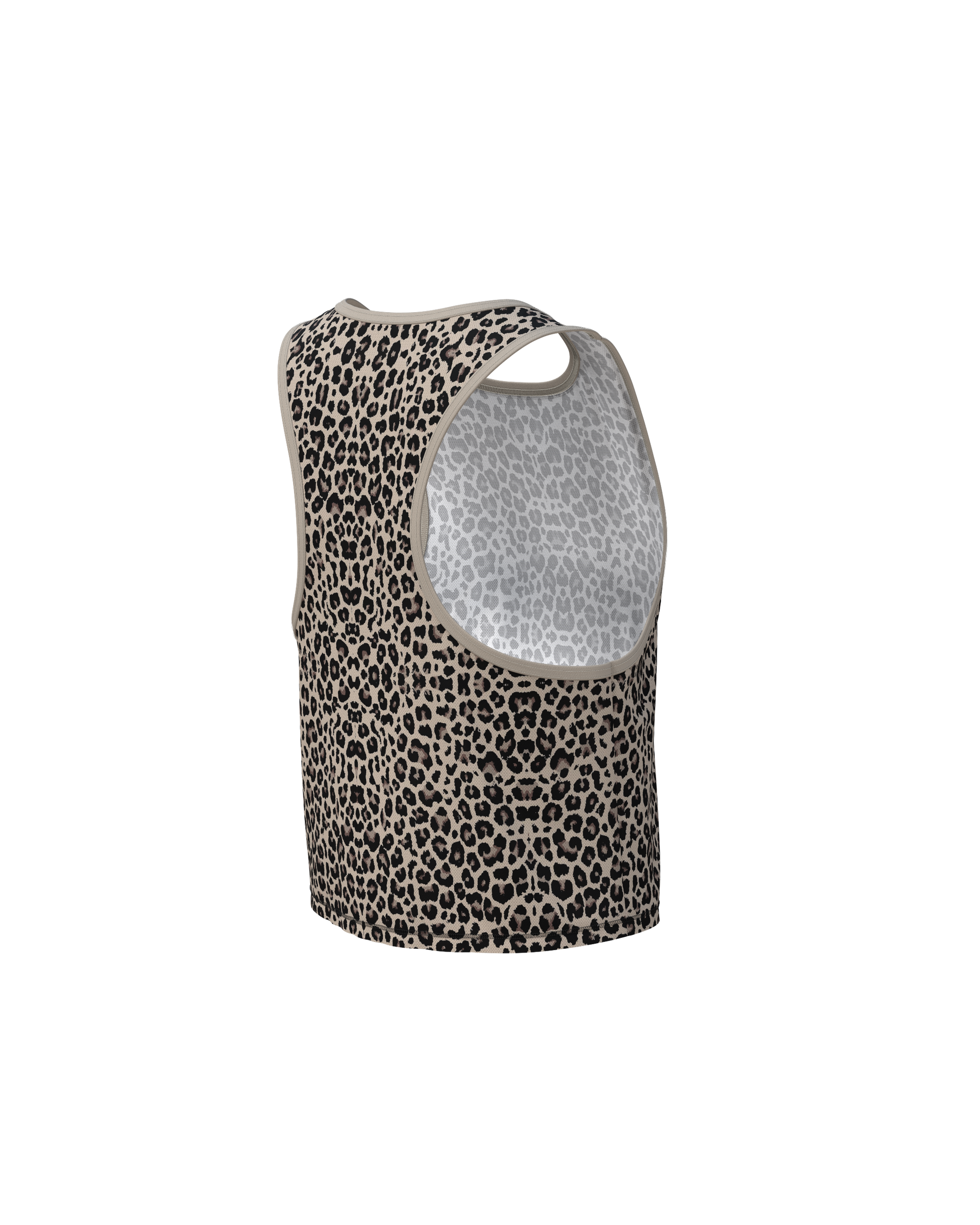 MAVRIK LEOPARD CROP TOP