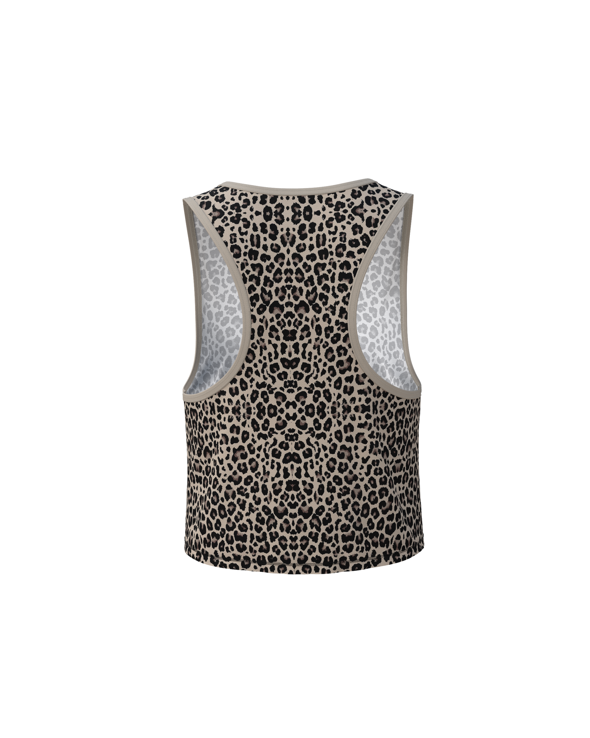 MAVRIK LEOPARD CROP TOP