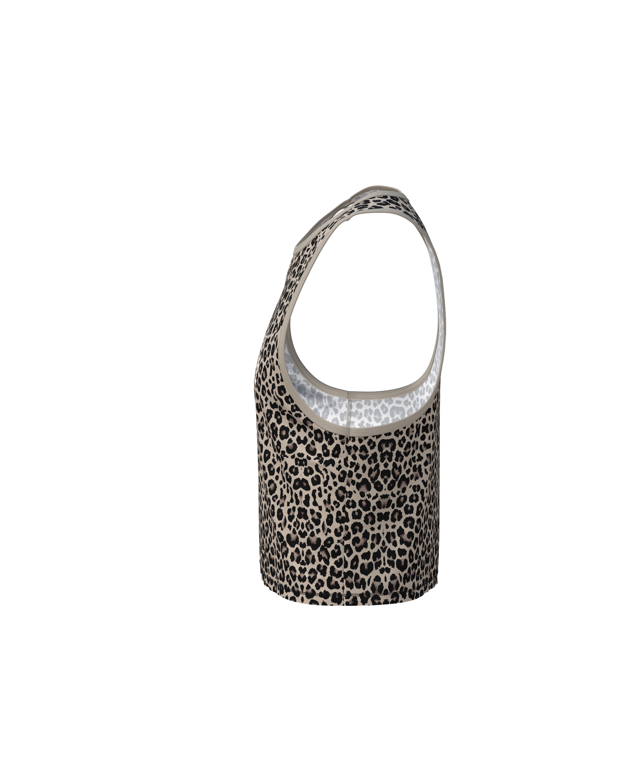 MAVRIK LEOPARD CROP TOP