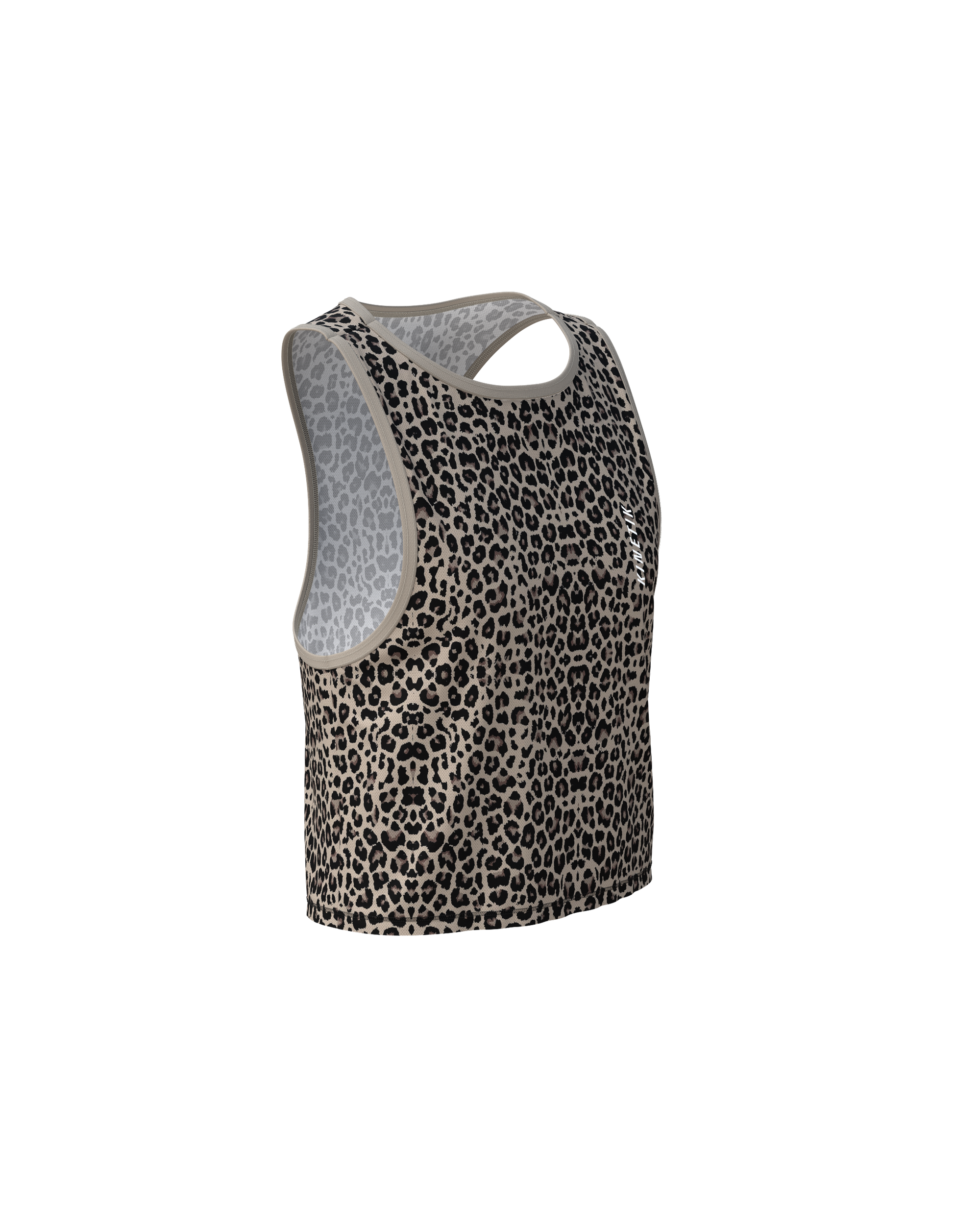 MAVRIK LEOPARD CROP TOP