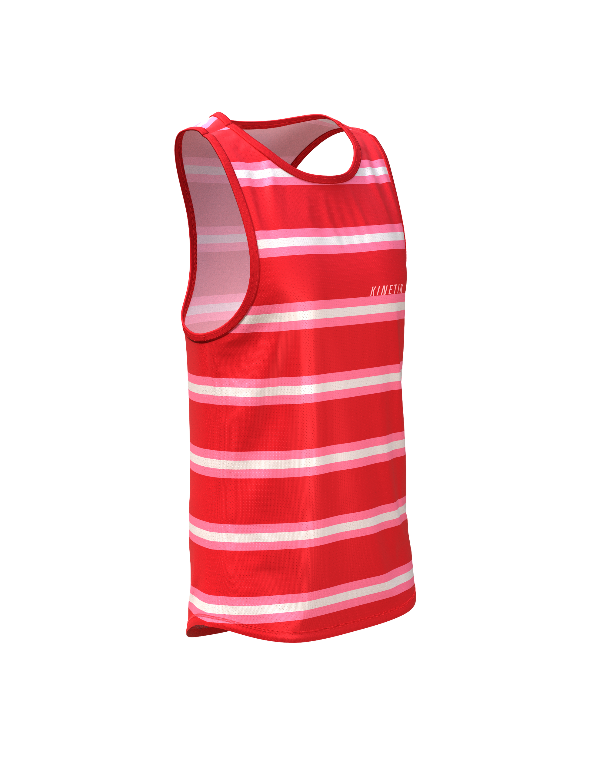 MAVRIK SL WOMEN RED CREAM STRIPE