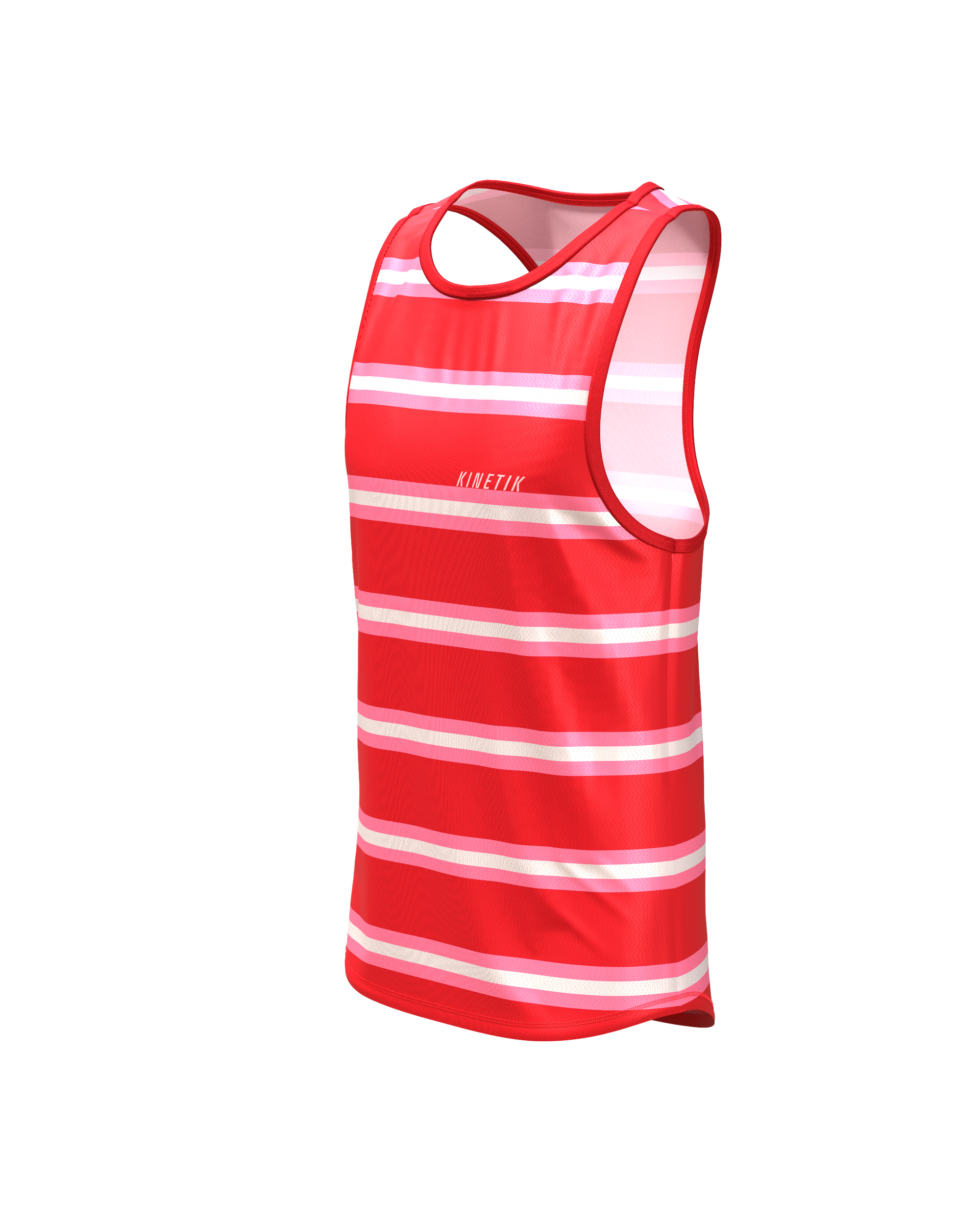 MAVRIK SL WOMEN RED CREAM STRIPE