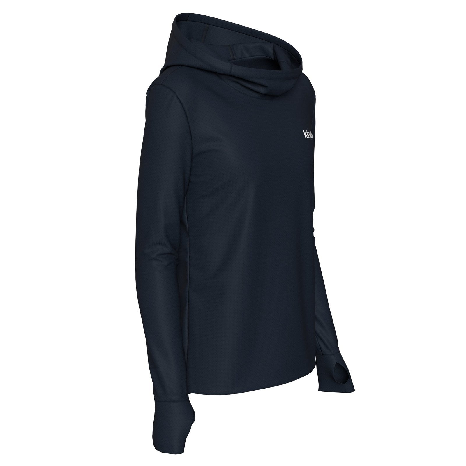 MERINOWOOL WOMEN BASLAYER HOODY NAVY